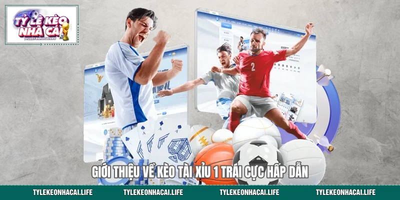 Giới thiệu về kèo Tài Xỉu 1 trái cực hấp dẫn