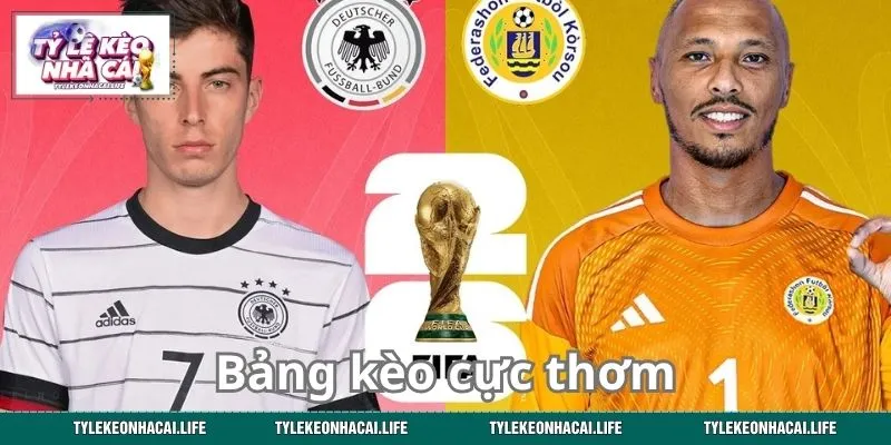 Bảng kèo cực thơm trong trận ra quân