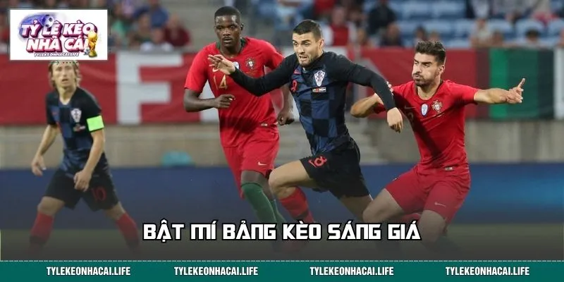 Bật mí bảng kèo sáng giá trận Bồ Đào Nha vs Croatia