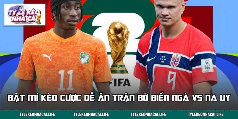 Bật mí kèo cược dễ ăn trận Bờ Biển Ngà vs Na Uy