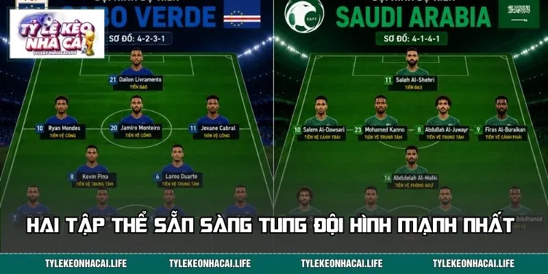 Hai tập thể sẵn sàng tung đội hình mạnh nhất