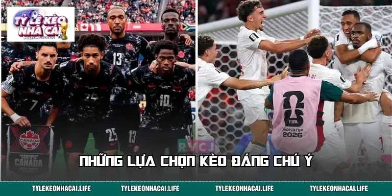 Những lựa chọn kèo đáng chú ý