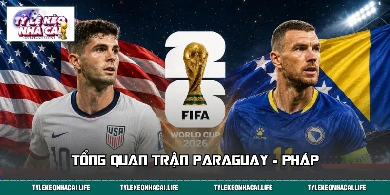 Tổng quan trận Paraguay - Pháp